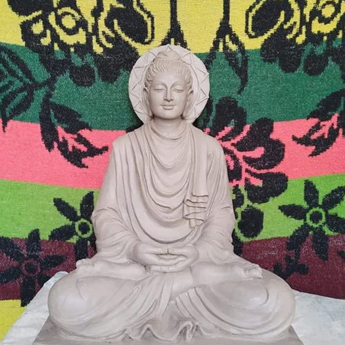 12 inch Marble Buddha Statue