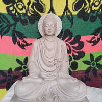 Customised 12 Inch Marble Buddha Statue