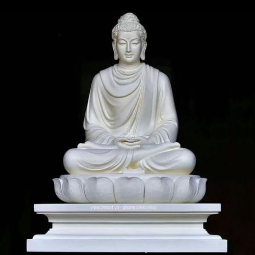 Customised Polished Marble Buddha Statue