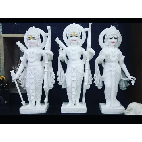 White Marble Ram Darbar Statue