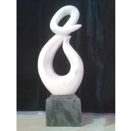 Customised White Marble Modern Art