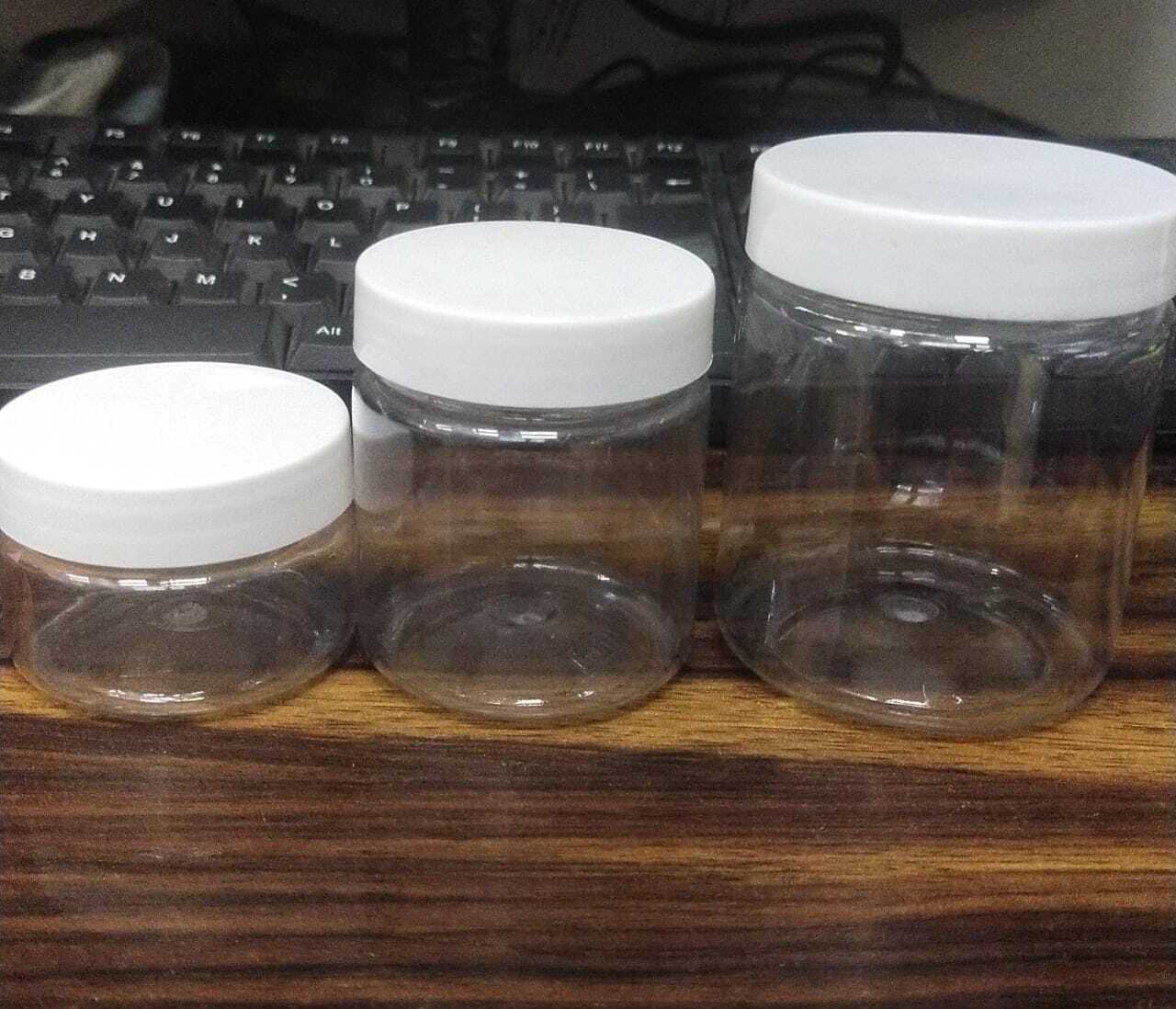 plastic pet cream jar