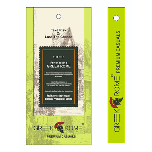 Different Available Printed Garment Label