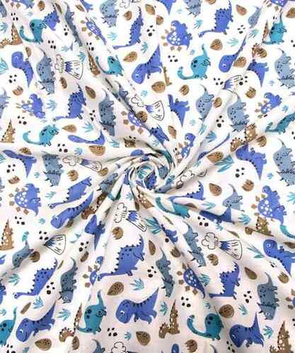 Muslin digital printed fabrics