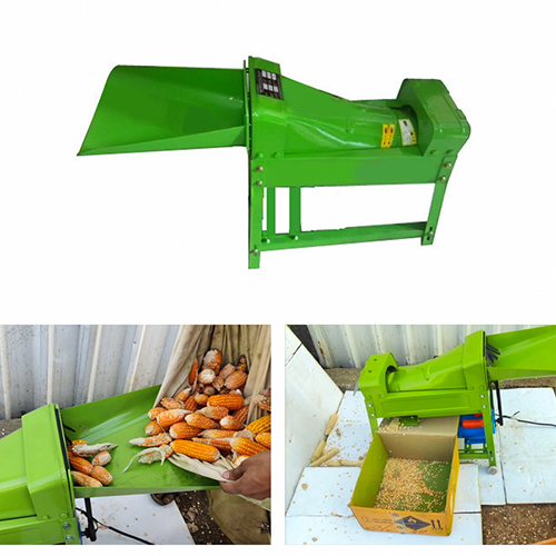 Maize Corn Thresher with 2HP Motor 800 kghr Capacity