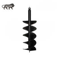 Black Earth Auger Drill Bit 10 Inch