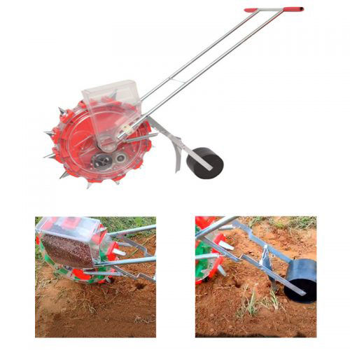 Single Barrel Drum Seeder And Fertilizer For Agriculture Purposes