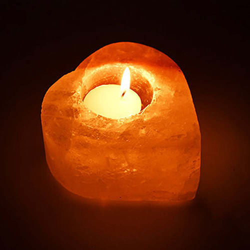 Brown Dia Shape Rock Salt Lamp