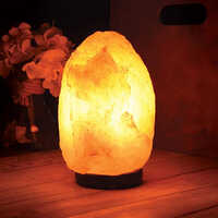 Brown Mtv Himalayan Rock Salt Lamp Natural Shape
