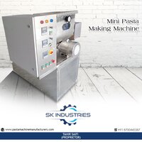 Semi Automatic Macaroni Machine