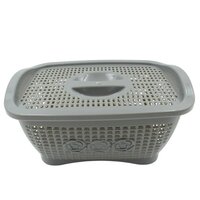 LASTIC BASKET WITH LID 5546