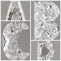 Lab Grown Alphabet Diamonds for your Jewellery