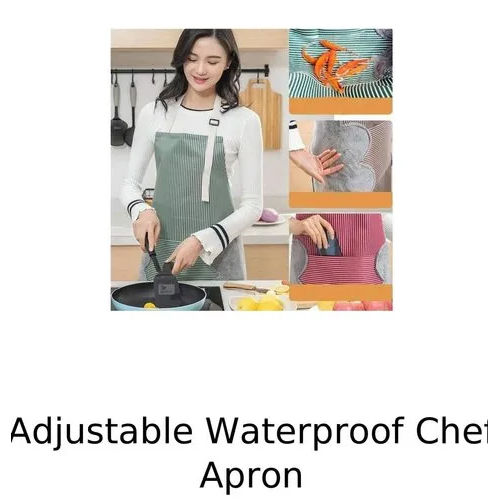 Adjustable waterproof chef Apron