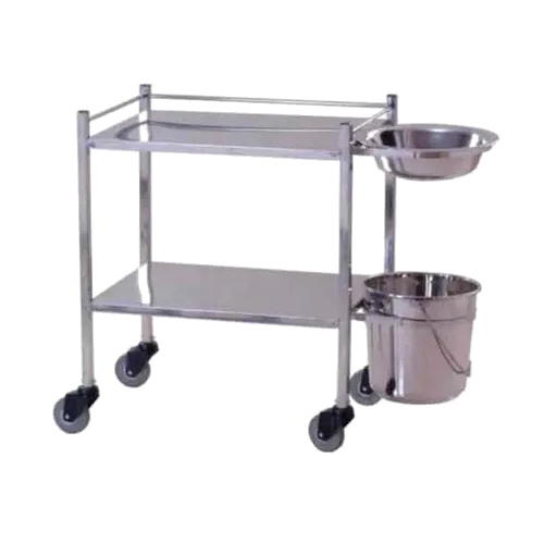 SS Dressing Trolley