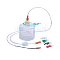 Closed Wound Suction Unit - Durable Plastic, Automatic Operation, Electric Powered | Portable Design For Efficient Wound Care And Drainage Management