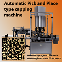 Pick and place capping machine