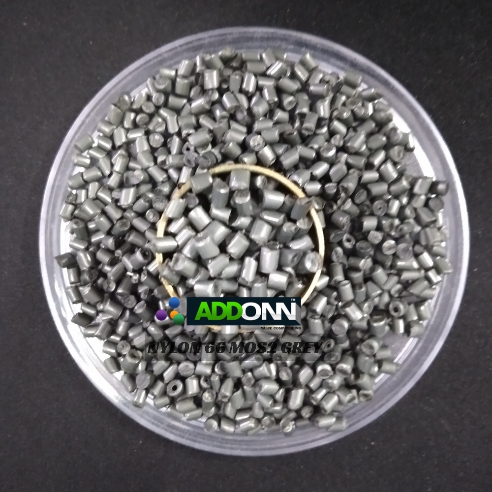 Nylon 66 molybdenum Disulfide Nylon 66 MOS2 Grey Pellets