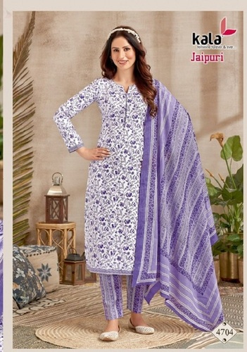 Kala Jaipuri Vol-2 Kurti Pant With Dupatta