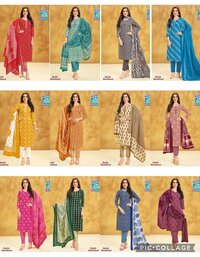 MCM LifeStyle Batik Bandhni Special Kurti Pant With Dupatta