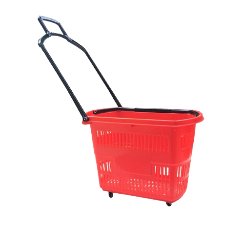 Plastic Supermarket Stacking Basket