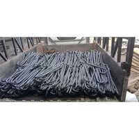 Round Mild Steel J Bolt - M12 To M125 Size, Silver Color | Grade 4.6, Industrial Usage