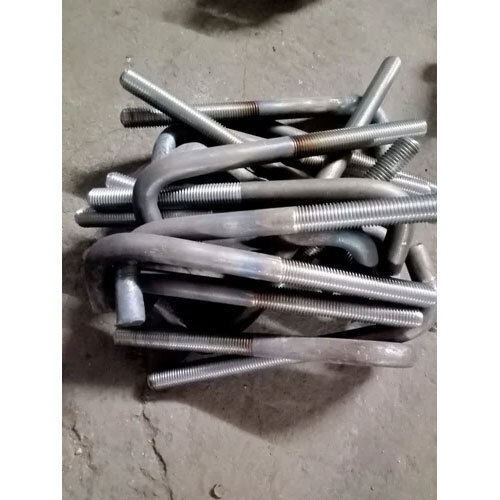 Mild Steel Foundation Bolts L Type