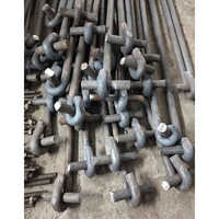 Industrial Foundation Bolts - Stainless Steel, 150mm Length, Silver Color | For Industrial Applications, Sizes From 12mm Onwards