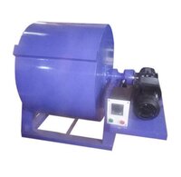 Los Angeles Abrasion Testing Machine - Stainless Steel, 30x20x30 Cm, Blue | Manual Control, 1 Year Warranty, 100 Kg Weight, Includes 12 Hardened Steel Balls