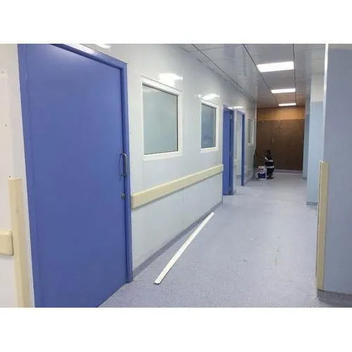 Hospital Corridor Wall Protection System