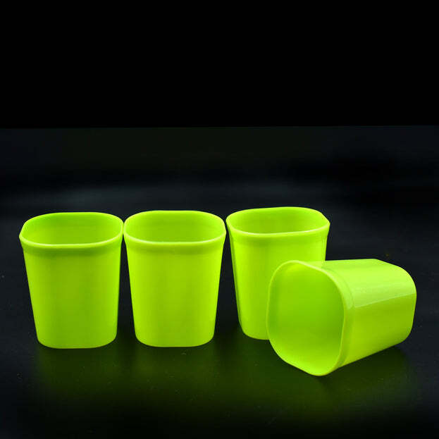 PLASTIC DRINKING GLASS SET FOR DRINKING MILK WATER