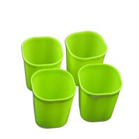 PLASTIC DRINKING GLASS SET FOR DRINKING MILK WATER