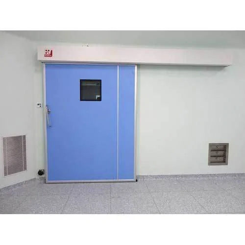 Blue Hermetic Ot Sliding Door