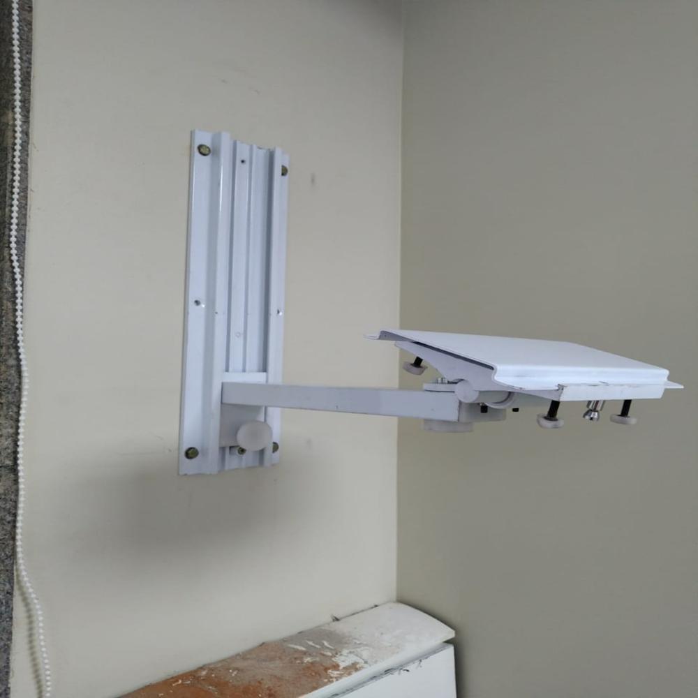 Aluminum Monitor Stand - Color: White