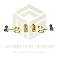 Sma Female Crimp Rg 58 - 4ghz Frequency, 1.15:1 Vswr, -40+85 Operating Temp | Ideal For Industrial Applications, 18mhz Frequency