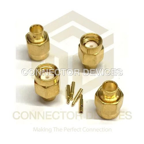 Sma Male Crimp Connector For Rg141