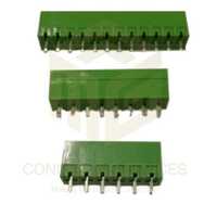 Pluggable Terminal Block Zb2500vf 3.5 - Brass Tin Plated, 16 Pin, 300v, -40â°c To +105â°c, 7a | High Precision, Green, Pvc, Analog Output, 0-5v