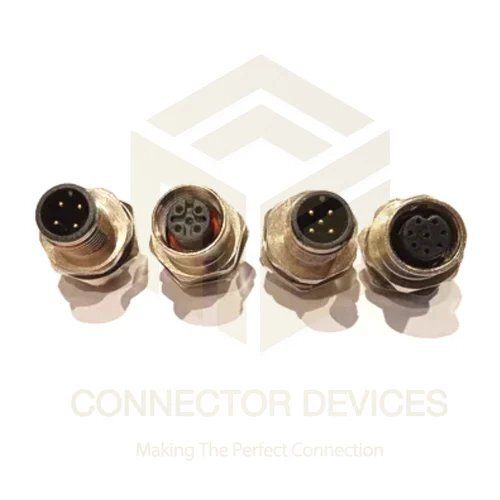 M12 Panel Mount Connector
