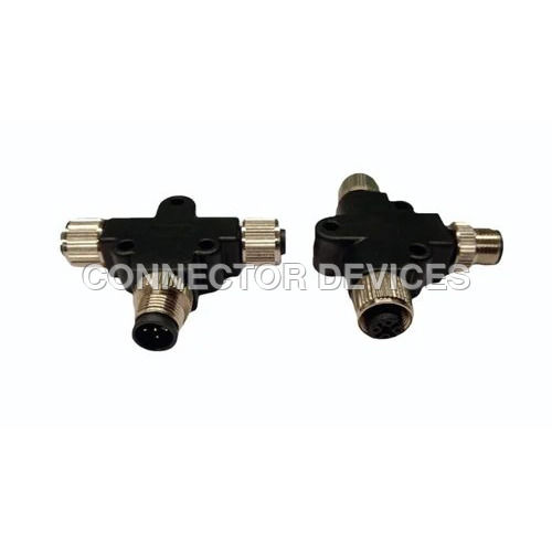 M12 Sensor Connectors T SPLITTER 5 PIN