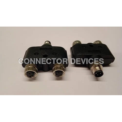 M8 Sensor Connectors Y SPLITTER 3 PIN