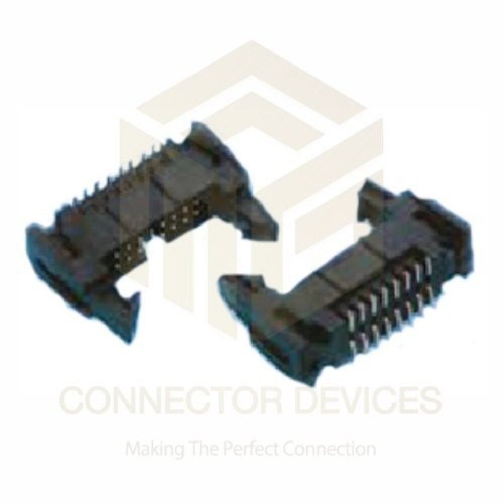 Frc Male Lock Type- Smd - Plastic And Conductive Metal Pins, Standard Size For Smd Connectors, Black, 100v Dc, -40c To 85c Operating Temperature, Lightweight Design, Secure Locking Mechanism