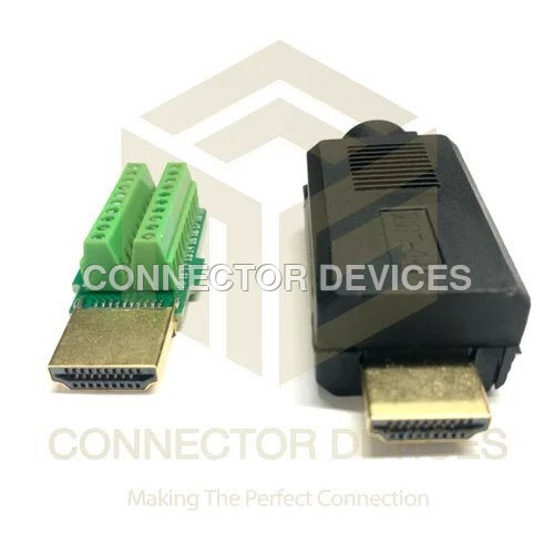 HDMI Solderless Male Connector