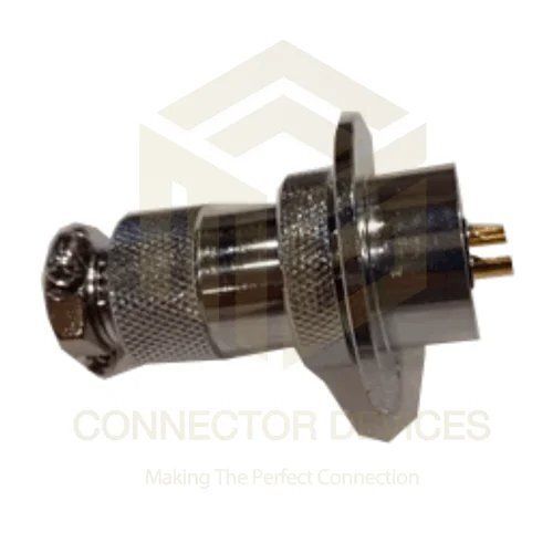 Metal Round Shell Connector 25mm