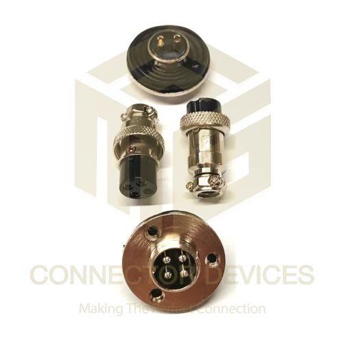 Metal Round Shell Connector Flange Type