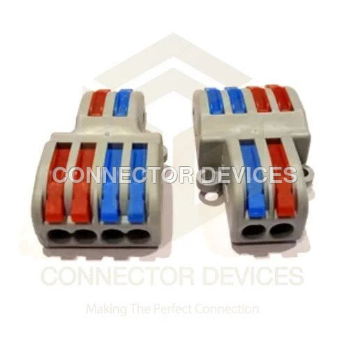 PCT WIRE CONNECTOR 24C 2 IN 4 OUT