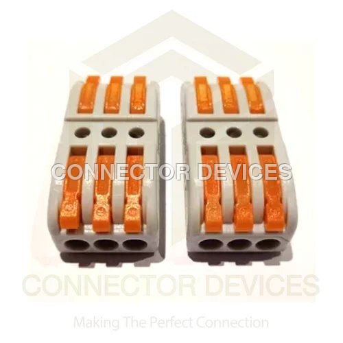 PCT WIRE CONNECTOR 33GO 3 IN 3 OUT WAY