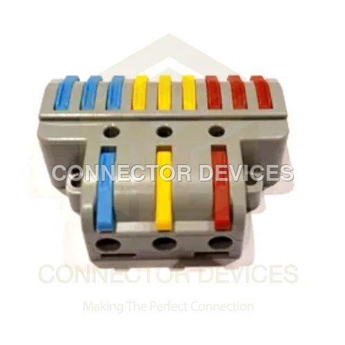 Pct Wire Connector 3 In 9 Out - Application: Industrial