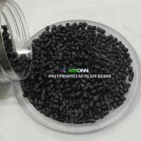 PP Plain Black Plastic Pellets