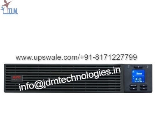 APC Make 3 KVA 1:1 Phase Rack Mountable Easy On-Line UPS ( Make In India )