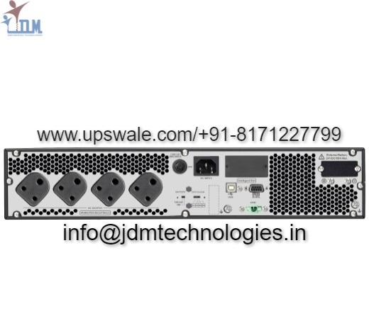 APC Make 3 KVA 1:1 Phase Rack Mountable Easy On-Line UPS ( Make In India )