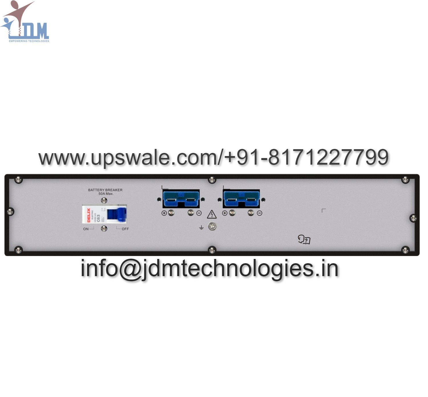 APC  Make 3 KVA 1:1 Phase Rack Mountable On Line UPS (Internal Batteries)